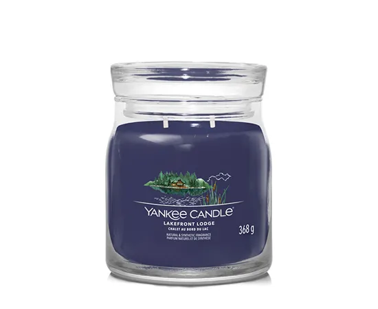 Aromatic candle Signature glass medium Lakefront Lodge 368 g