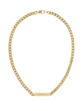 Stylish gold-plated layered necklace 2790578