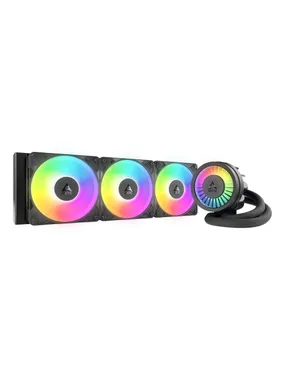 Arktikas šķidruma saldētava III PRO 360 A-RGB-vairāku saderīgs visaptverošs CPU ūdens dzesētājs ar A-RGB