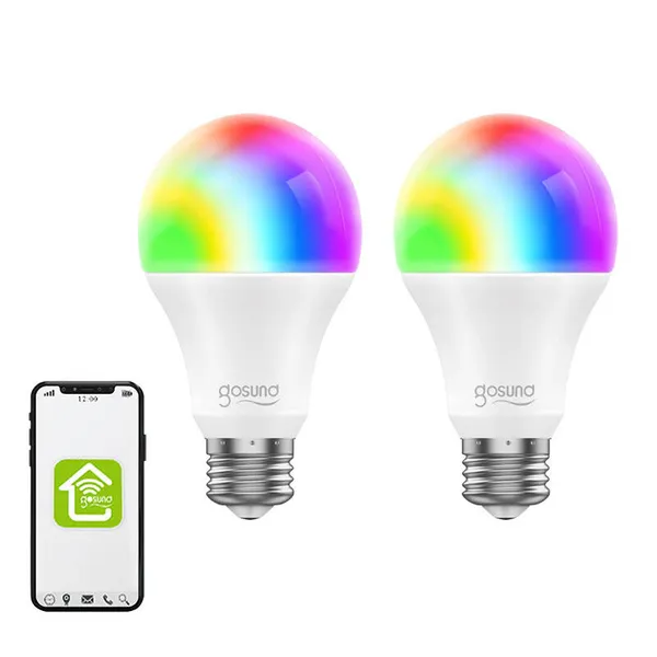 Smart Bulb LED WB4 (2-pack) Gosund (RGB) E27 Tuya