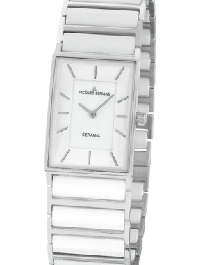 Jacques Lemans 1-1594E York Ceramic Ladies 24mm 5 ATM