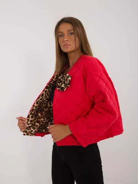 Women's red transition jacket