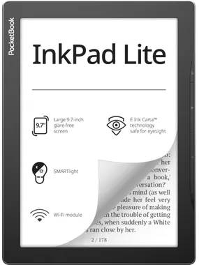 READER INK 9" 8GB INKPAD LITE/GREY PB970-M-WW POCKET BOOK