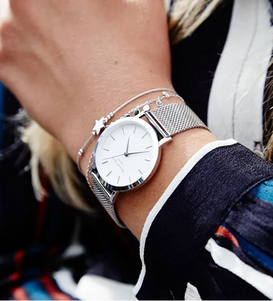The Tribeca White-Silver