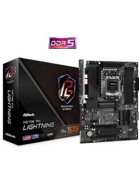 Motherboard X670E PG LIGHTNING AM5 4DDR5 HDMI/DP M.2 EATX