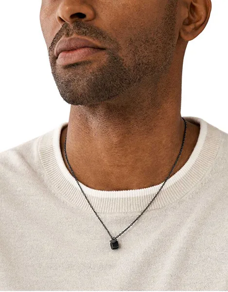 Modern men's crystal necklace Couples EGS3083060