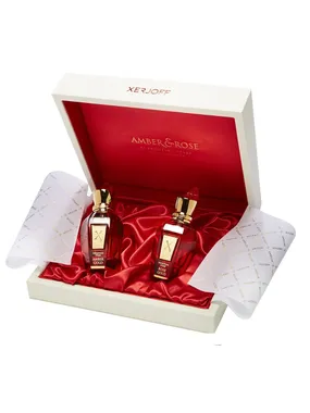 Amber Gold & Rose Gold Set perfume set 2x50ml, 100ml