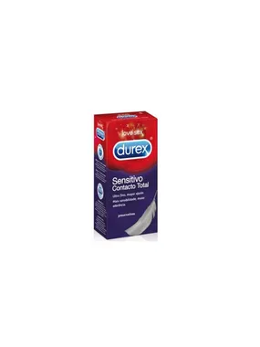 DUREX SENSITIVO CONTACTO TOTAL 6 UDS