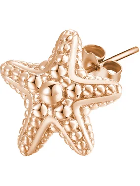Bronze single earrings Starfish Storie RZO031