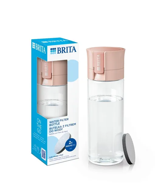 Brita Vital persiku 2-disku filtra pudele