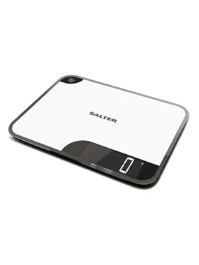 Salter 1079 WHDR 15kg Max Chopping Board Digital Kitchen Scale - White
