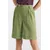 Short, linen shorts - green - SD86