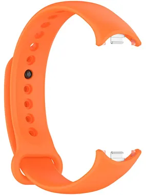 Silicone strap for Xiaomi 9 and 8 - Orange