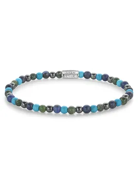 Decent Beaded Bracelet Blue Nights RR-40148-S