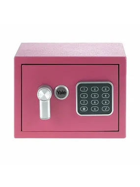 Yale YSV/170/DB2/P Freestanding safe 3.8 l Steel Pink