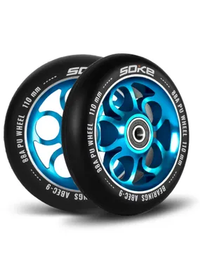 Hulajnogy wheels 110 mm blue 2 pcs
