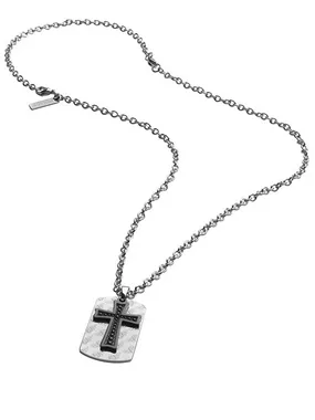 FASHION STEEL NECKLCE FOR MEN CROSS S14AQZ01P