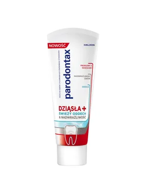 Gums + Fresh Breath & Hypersensitivity toothpaste with fluoride 75ml