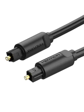 Toslink Optical Audio Cable Vention 1m (Black)