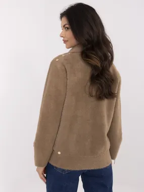 Women's dark meringue temporary jacket