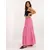 Women's pink ruffle skirt