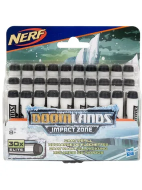 Set, Nerf, DoomLands Impact Zone, Refill, Darts, For Boys, 8+ years, 30 pcs