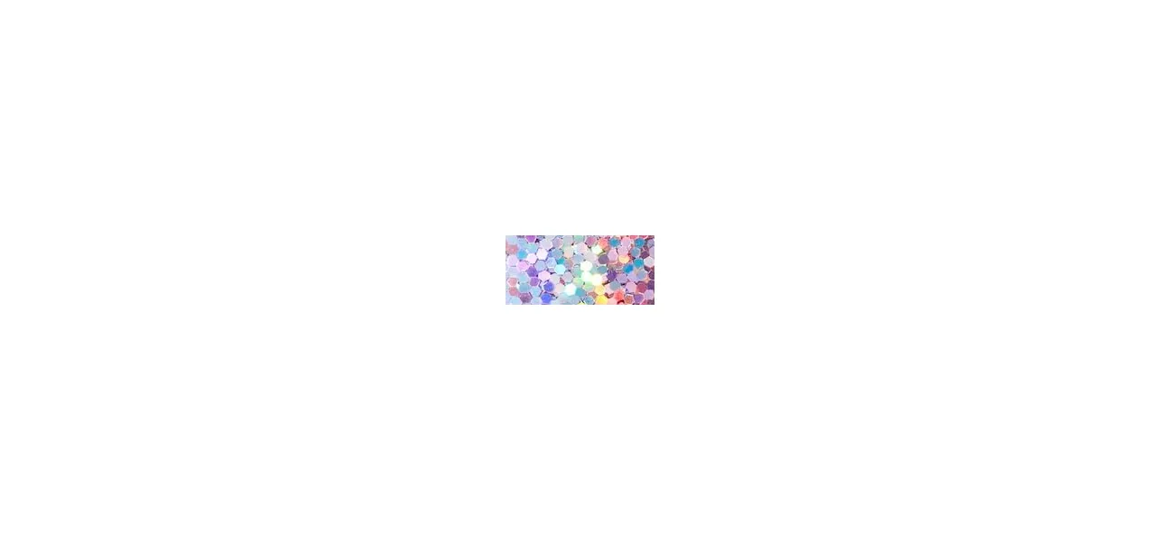 Glitter for body and hair (Glitter) 4.5 g, Pink Hologram