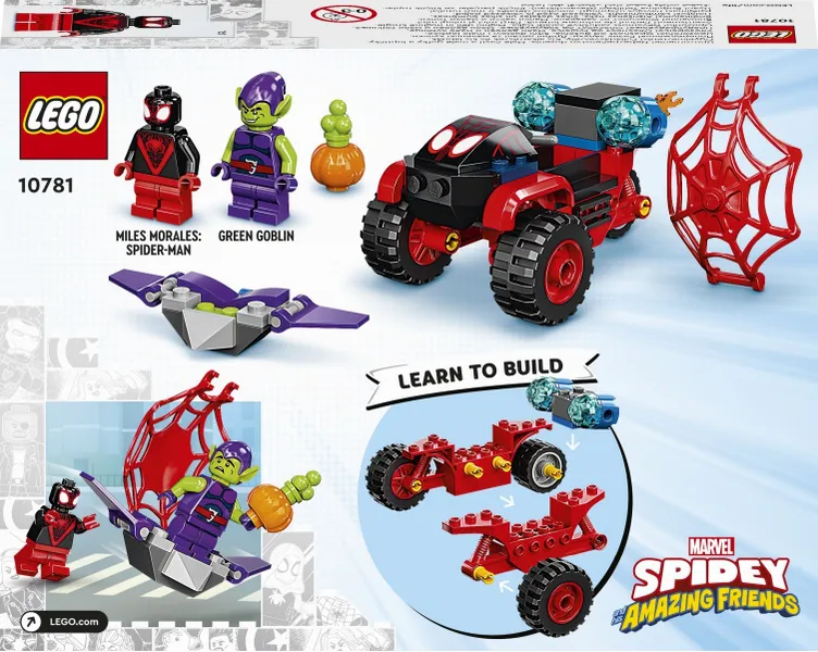 Bricks Super Heroes 10781 Spider-Mans Techno-Trike