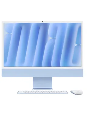 iMac 24 inch: M4 10/10, 24GB, 512GB SSD - Blue