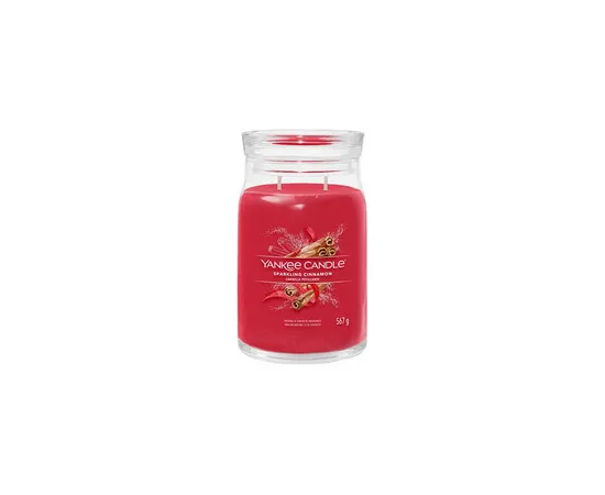 Sparkling Cinnamon Signature Candle ( třpytivá skořice ) - Vonná svíčka, 368.0g, 368.0g
