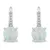 Timeless opal jewelry set SET246W (earrings, pendant)