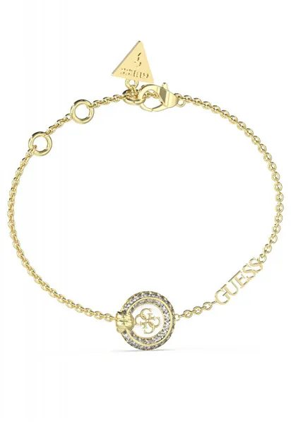 Fashion gold-plated bracelet with zircons Knot You JUBB04053JWYGWH