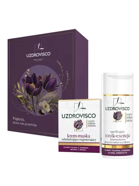 Black Tulipan Intense rejuvenating and regenerating cream-mask set 50ml + moisturizing anti-wrinkle tonic-essence 150ml