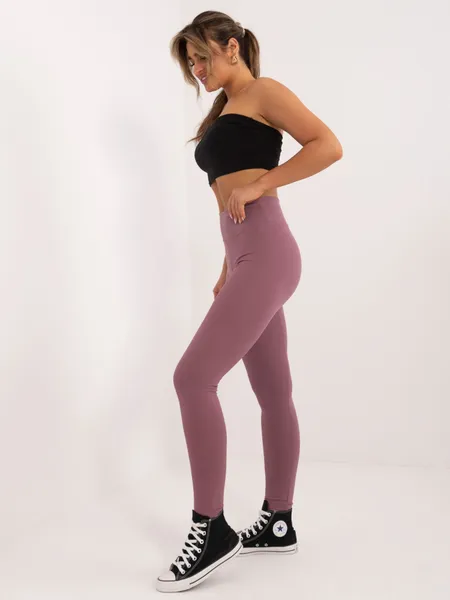 Women's dark pink leggings leggings