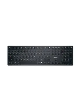 CHERRY KW X ULP tastatūra USB + RF bezvadu + Bluetooth QWERTY US International Black