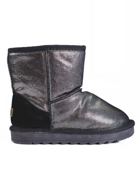 Shelovet girls silver snow boots