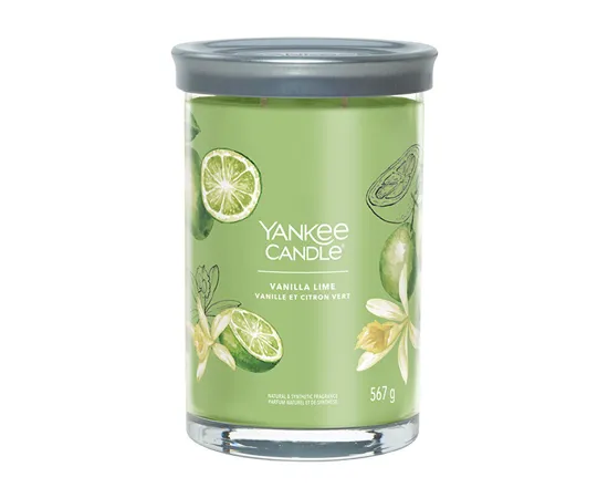 Aromatic candle Signature tumbler large Vanilla Lime 567 g