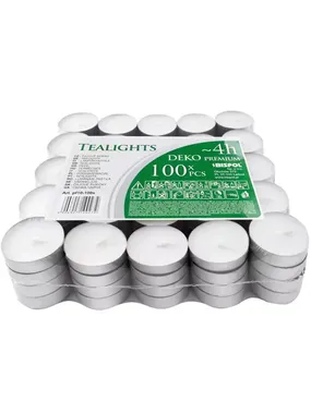 Candles/warmers 4h - set of 100 pcs