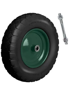 Creative wheelbarrow 400-8 black and green humberg