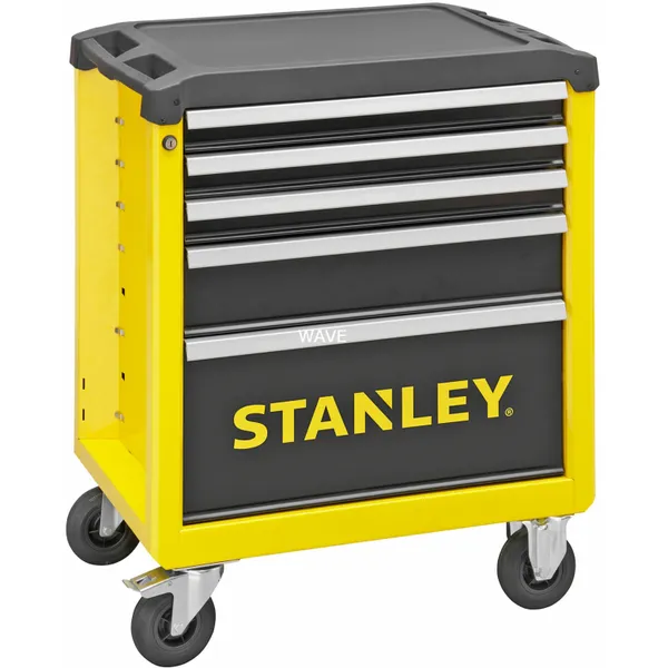 Workshop trolley with 5 drawers, tool trolley