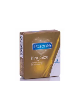 THROUGH KING MS CONDOMS LONG AND WIDTH 3 UNITS