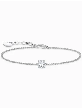 Thomas Sabo A2156-051-14-L19V Silver bracelet w. white zirconia