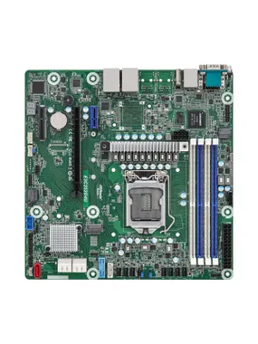 Asrock E3C252D4U mātesplate Intel C252 LGA 1200 (Socket H5) micro ATX